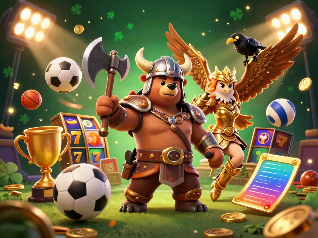 Experience winning strategies with situs gacor through an action-packed casino scene featuring dynamic characters and game elements.